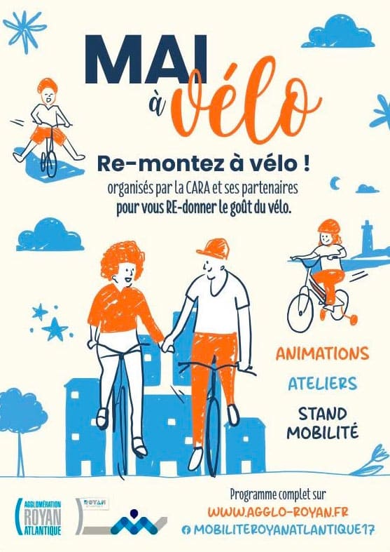 Affiche Mai à vélo 2026